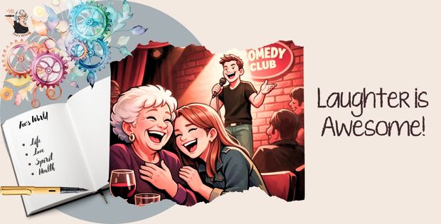 Get Off Your Old Tush: Laughter Has No Age Limit